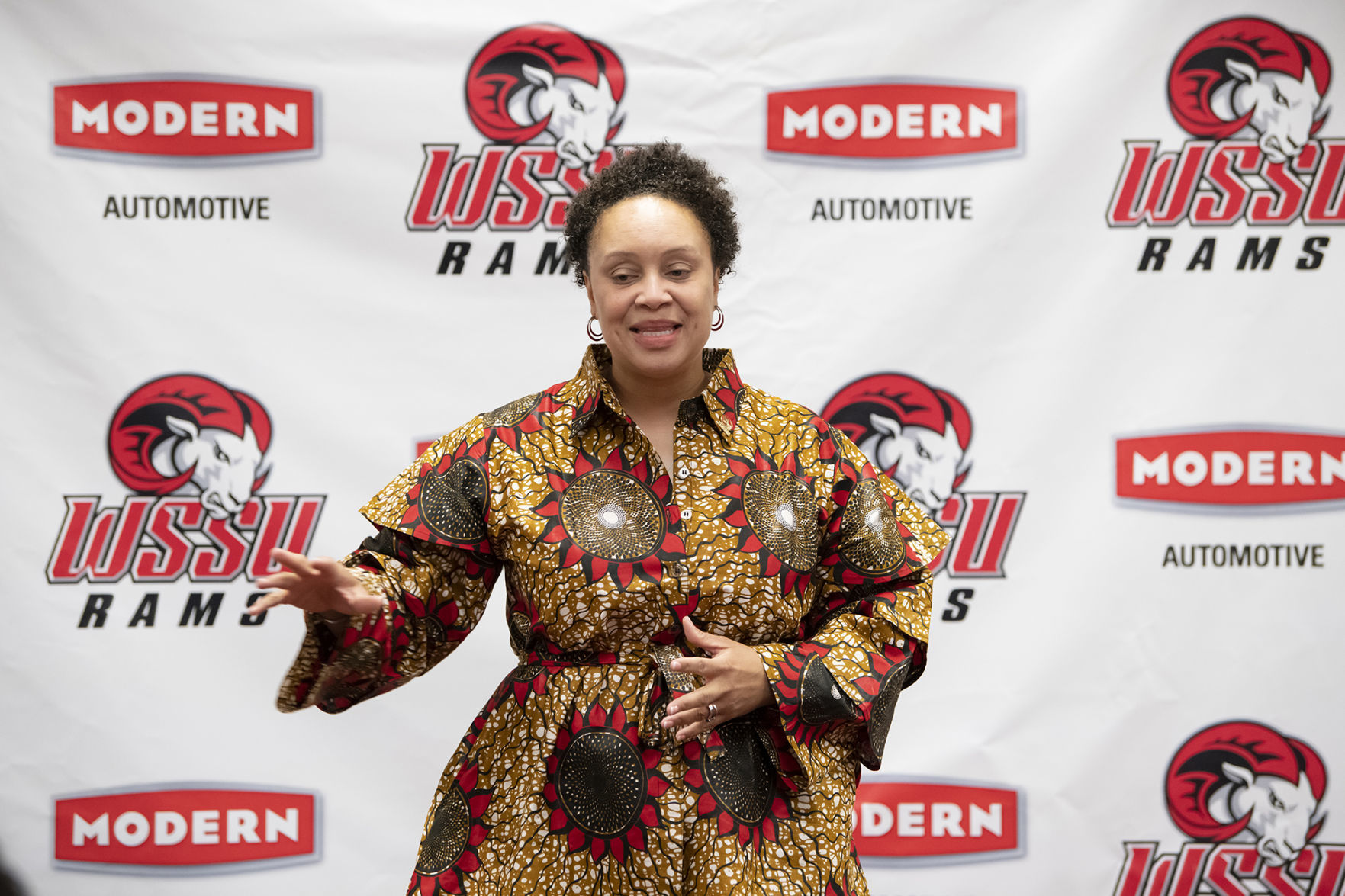 Athletic Director Etienne Thomas Press Conference